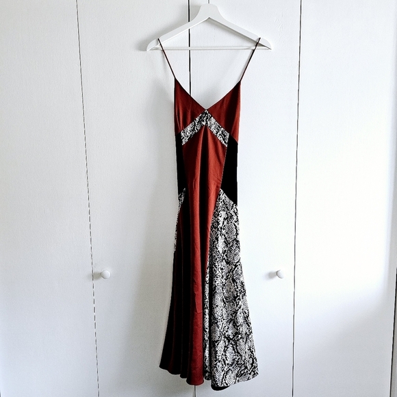 Trouve Color Block Dress Size XS - Picture 2 of 5